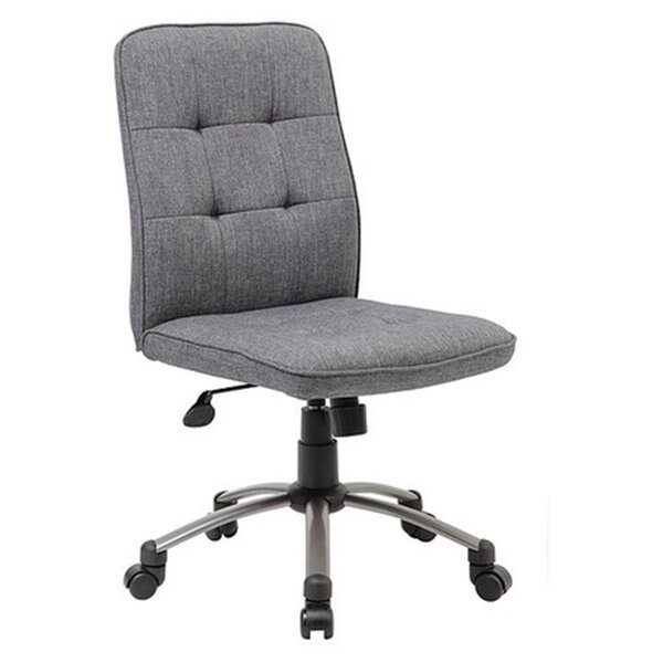B500-BK 25 in. Base Black Task ChairSpring Mechanism, Guest, Mfr#: GU980431